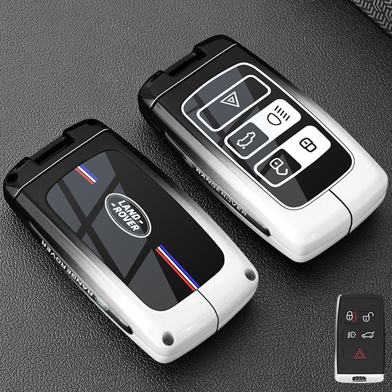 LAND ROVER Key Case Cover for Land Rover Discovery 5, Defender, and Range Rover Sport - Zinc Alloy Design - Image 1