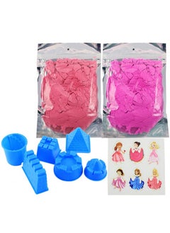 Ekta EKTA Active Sand Princess Play Set Non-Toxic Never Dries Out for Kids 3+ Years/Birthday Gifting Item for Toddlers- Multi Color  - Image 2