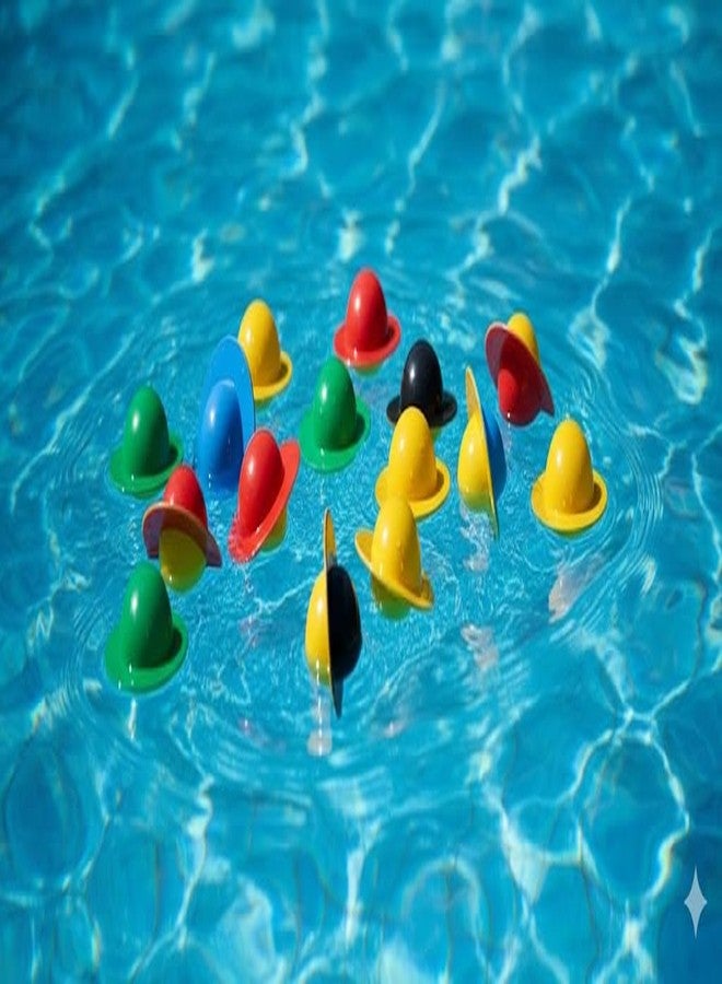 Fitfix Swimming Egg Flips - Pack of 10 Ps - Abs Material - Teach Correct Breathing Technique Swim Training Tool for Kids and Adults Made in India, Multicolor - Image 5