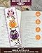 Povitrulya Counted Cross Stitch Kit DIY Kits for Adults or Kids Funny Embroidery Bookmark Easy to Use Craft Collection Owls - Image 3