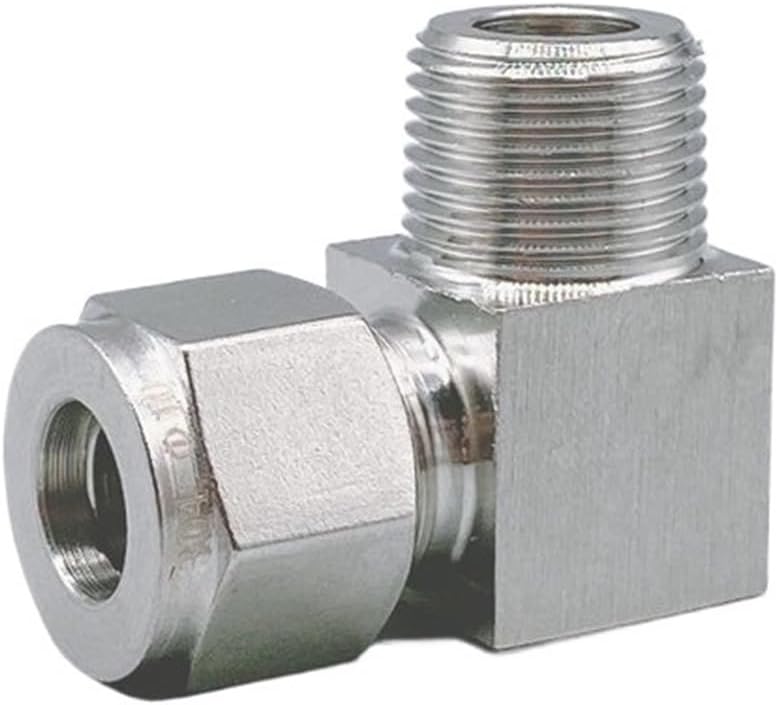 Stainless Steel 304 Pipe Fittings Elbow Connector 16mm OD 1 2 Inch Male Thread - Image 5