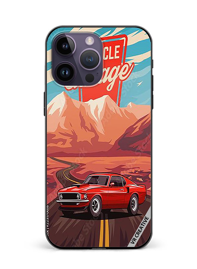 VR CREATIVE Protective Case Cover For Apple iPhone 15 Pro Max Car Design Multicolour - Image 1