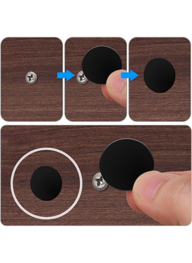 Biella Self-Tapping Screw Cap Covers (Fits 3.5-5Mm Shank) Decorative And Protective Covers For Kitchen Cabinet Screws With Phillips Heads  - Image 4