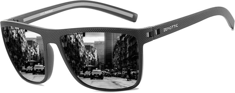 ZENOTTIC Polarized Sunglasses for Men - Lightweight TR90 Frame with UV400 Protection - Image 1