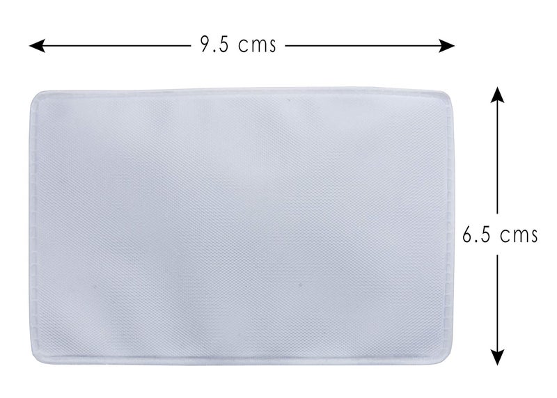 flying CLOUDS Silver Synthetic Unisex Card Sleeve (cardcover100) - Image 3