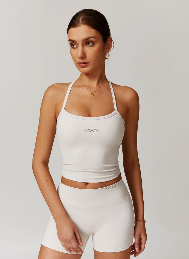 KAWN.YOGA Womens Mid Waist Contour Workout Sport Yoga Shorts - Image 3