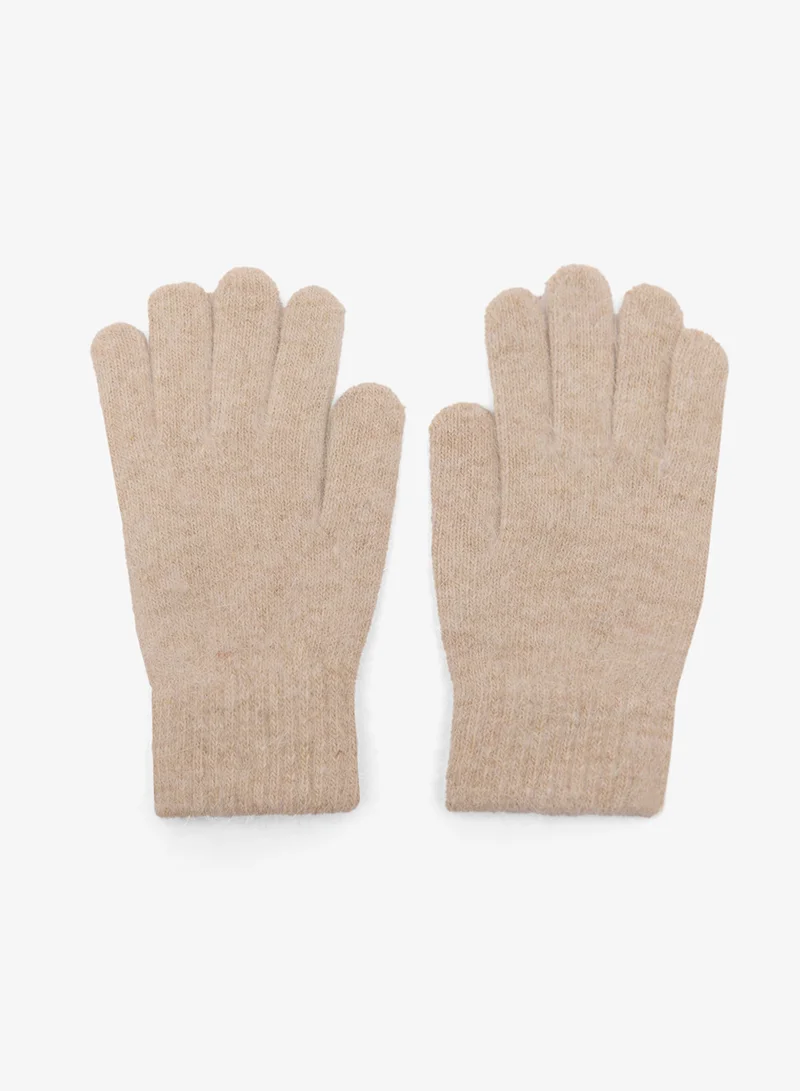 Ginger Touchscreen Knitted Gloves