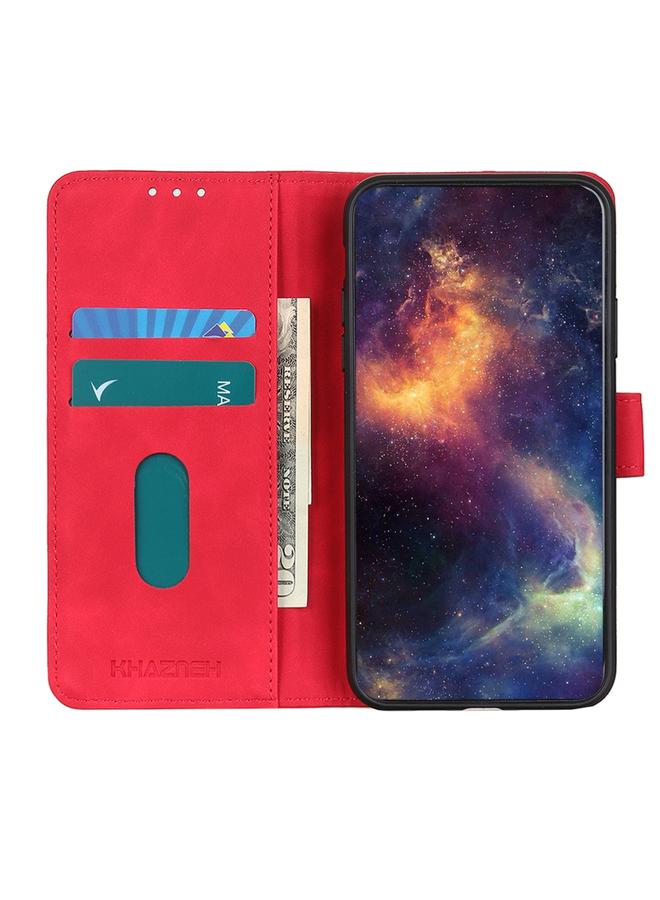 S-TOP Case For iPhone 14 Plus KHAZNEH Retro Texture Leather Phone Case - Image 4