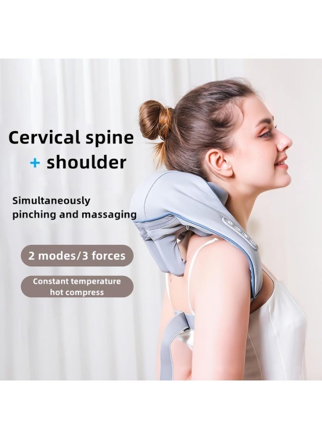 Maxtop Portable massager with heat to relieve neck pain, hot massager for neck, shoulders and muscles, suitable for massage. - Image 4