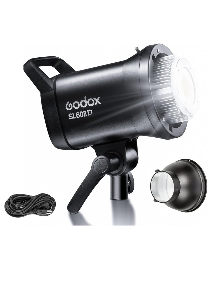 Godox SL60IID 5600K LED Video Light Max.70W with Stronger Output,Connecting to The app via Bluetooth,CRI 96+ TLCI 97+,Bowens Mount Feel Free to Create Diverse Light Effects - Image 2