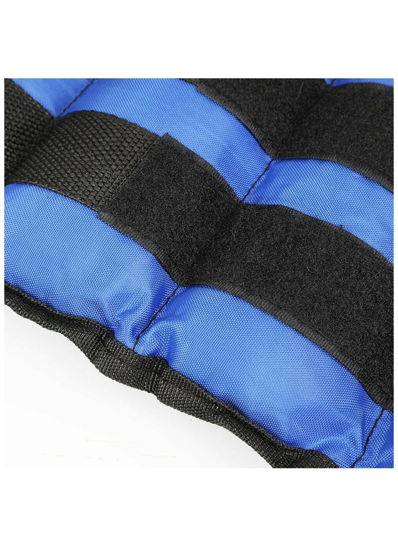 UFIT - Double Ankle & Wrist Sand Weights With Carry Bag, Blue 2KG (1KG×2PCS) - Image 1