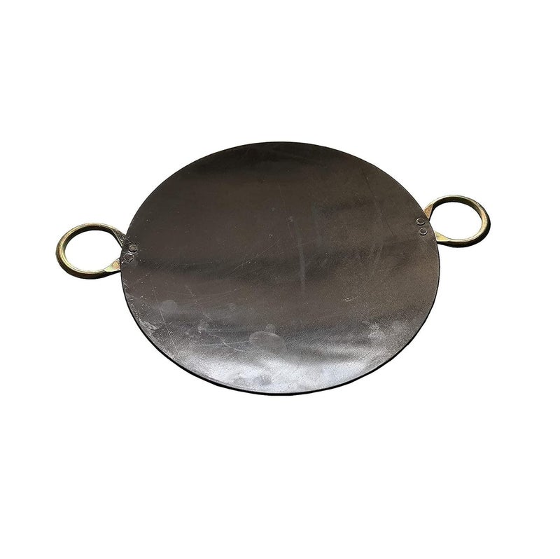 SAIFPRO Iron Tawa with Handle Black - Image 1