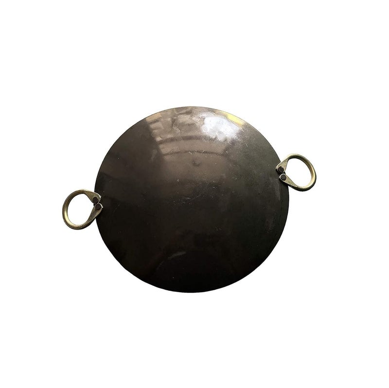 SAIFPRO Iron Tawa with Handle Black - Image 2