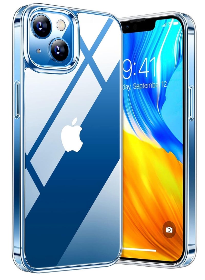 ELTRAZONE Clear TPU Protective Case for iPhone 14 Plus 6.7" - Anti-Scratch, Slim Fit, Precise Cutouts, Easy Installation, Transparent Cover - Image 1