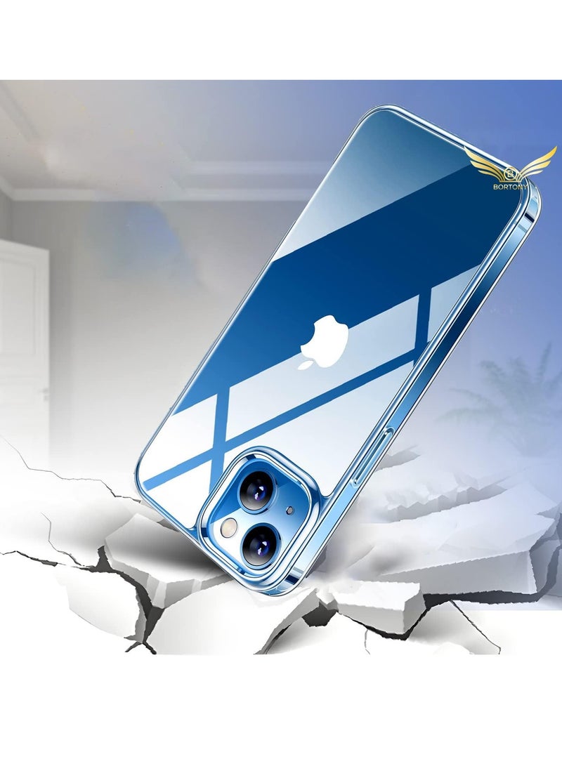 ELTRAZONE Clear TPU Protective Case for iPhone 14 Plus 6.7" - Anti-Scratch, Slim Fit, Precise Cutouts, Easy Installation, Transparent Cover - Image 4