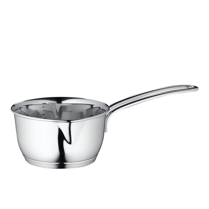 Küchenprofi Stainless Steel Saucepan with Clad Bottom, 16-Ounce,Silver - Image 1