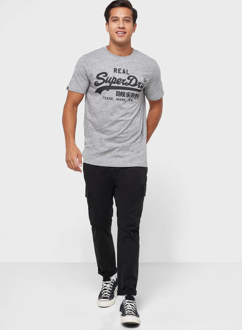 Superdry Vintage Graphic Crew Neck T-Shirt