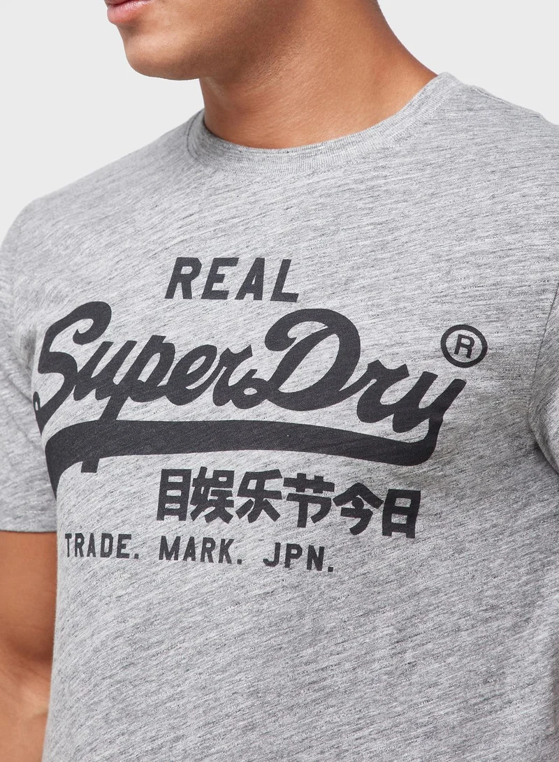 Superdry Vintage Graphic Crew Neck T-Shirt