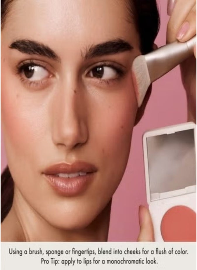 Summer Fridays Hydrating Blush Butter Balm with Peptides, Soft Strawberry 3.5g – Nourishing Creamy Color & Skincare Benefits - Image 5