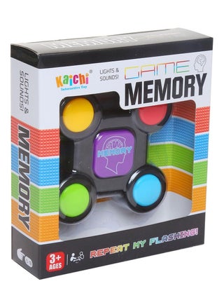Electronic Memory Handheld Game with Lights & Sounds Educational Toy for Kids 4+ , Improves Memory & Concentration, Fun Travel Game , Classic Pattern Game Durable, Interactive, Engaging Toy - pzsku/ZBB78F0F0E698E0329DACZ/45/_/1727567255/e41f7a9b-cad2-414b-a090-d4774b7c6579
