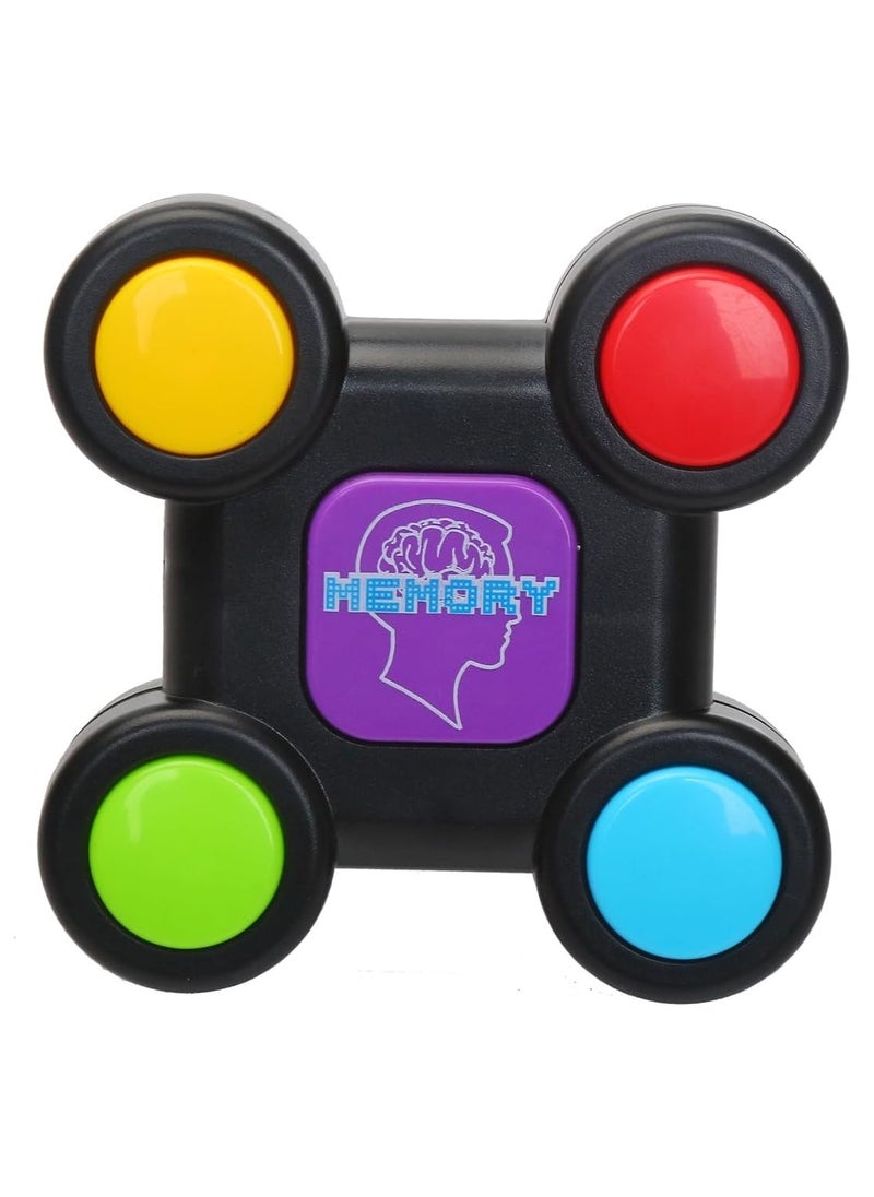 Electronic Memory Handheld Game with Lights & Sounds Educational Toy for Kids 4+ , Improves Memory & Concentration, Fun Travel Game , Classic Pattern Game Durable, Interactive, Engaging Toy