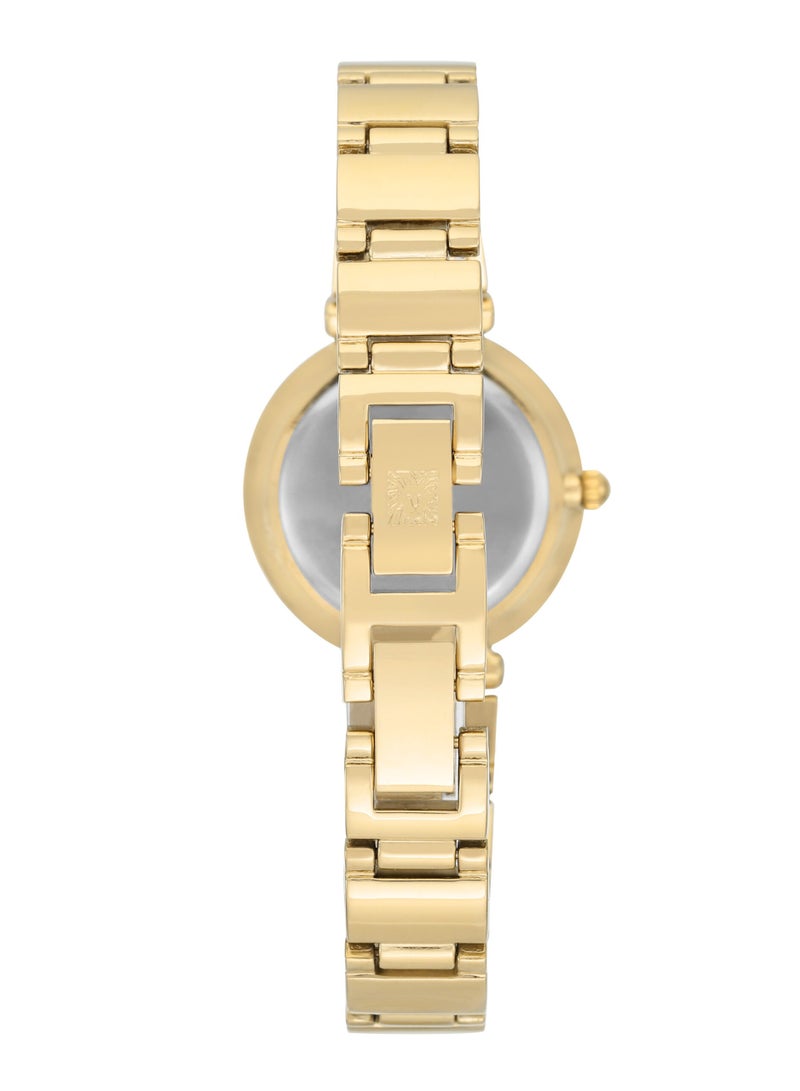 ANNE KLEIN Women's Diamond Accented Bracelet Watch AK2434CHGB  - Image 2