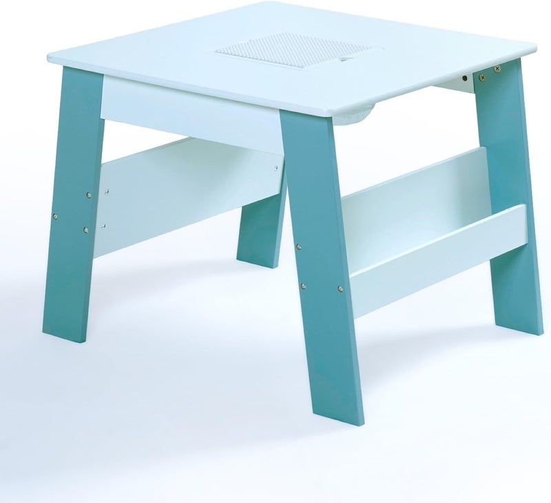 Home Canvas طاولة أطفال من HC Home مع مجموعتين من الكراسي - أبيض ورمادي - Image 4