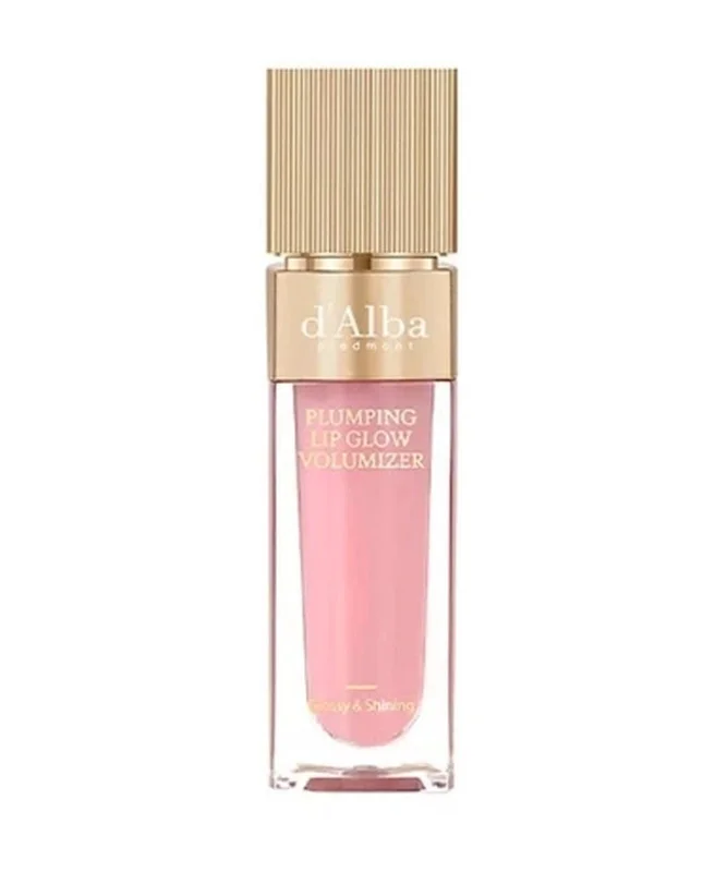 dAlba Plumping Lip Glow Mood Volumizer Feeble Pink 5ml