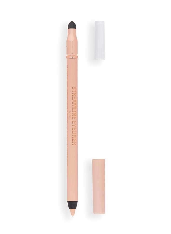 Makeup Revolution Streamline Waterline Eyeliner Pencil nude  - Image 2