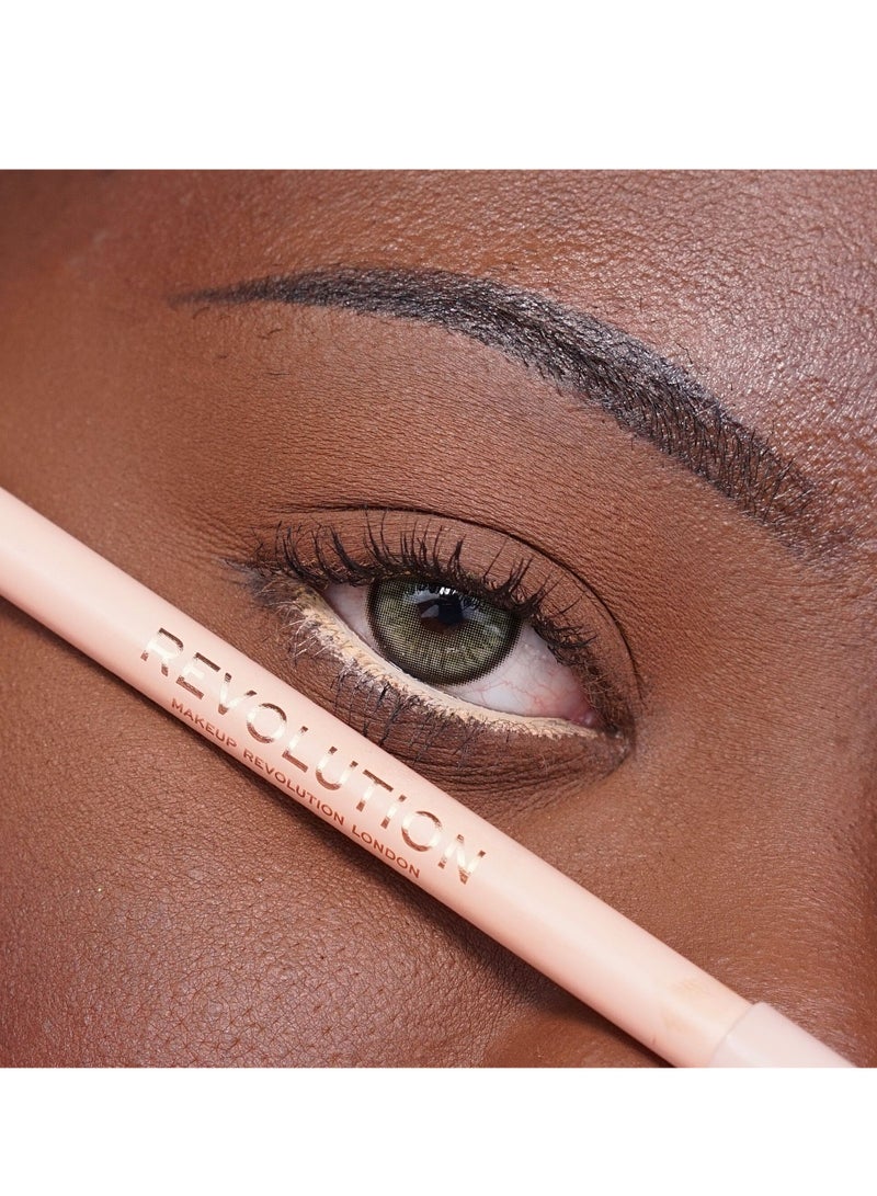 Makeup Revolution Streamline Waterline Eyeliner Pencil nude  - Image 4