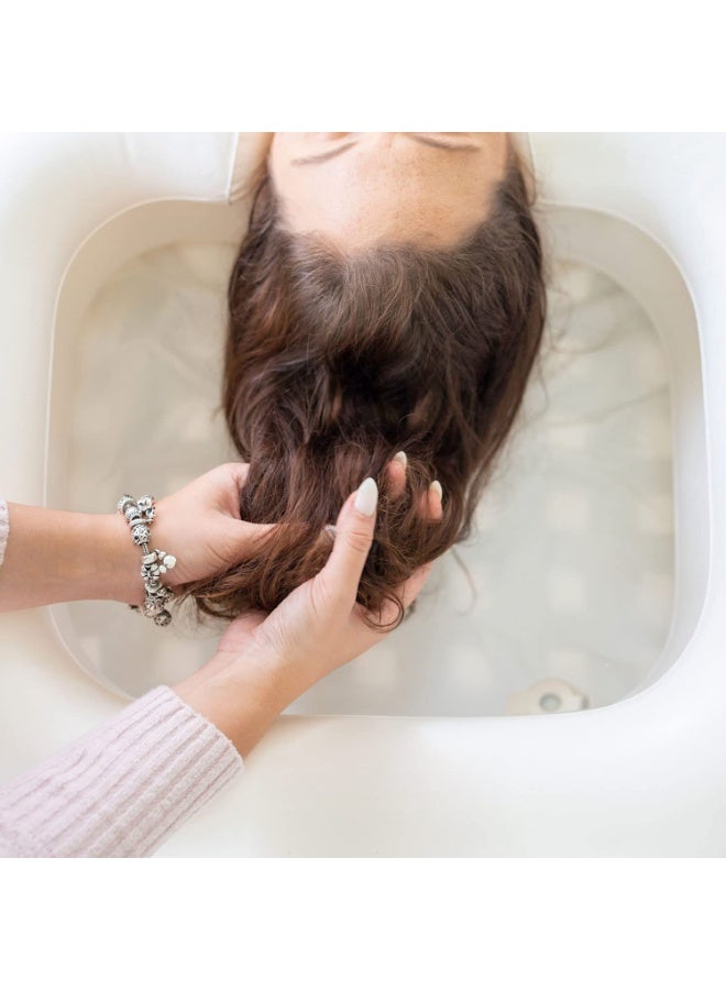 Inflatable Hair Washing Basin for Bedridden Disabled, Injured, Elderly, Portable Hair Washing Station Portable Shampoo Bowls for Home - Image 3