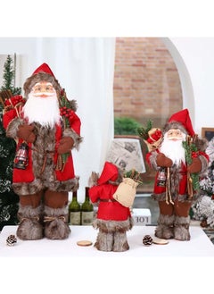 Fabric Santa Claus Figurine Standing Santa Claus Doll Table Top Christmas Ornament for Christmas Holiday Decorations - pzsku/ZBB7949F8774700CB0B41Z/45/_/1732523963/0a998340-6906-4e46-91b5-678c3e3ceed8