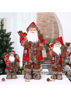 Fabric Santa Claus Figurine Standing Santa Claus Doll Table Top Christmas Ornament for Christmas Holiday Decorations - pzsku/ZBB7949F8774700CB0B41Z/45/_/1732523972/dba0cea1-a7b6-4d57-868c-e230e6f691b1