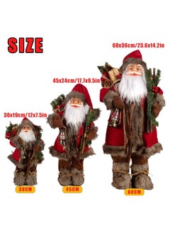 Fabric Santa Claus Figurine Standing Santa Claus Doll Table Top Christmas Ornament for Christmas Holiday Decorations - pzsku/ZBB7949F8774700CB0B41Z/45/_/1732523983/2e2ebe59-f495-4711-b3b1-4d6eafeaffa8