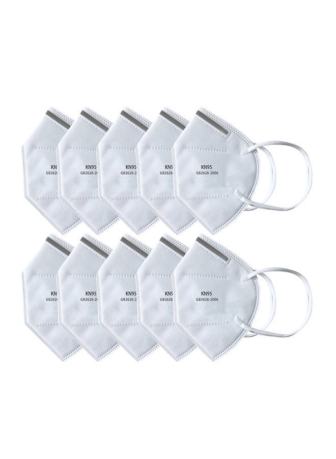 NIBEMINENT 10-Piece KN95 Protective Disposable Face Mask - Image 1