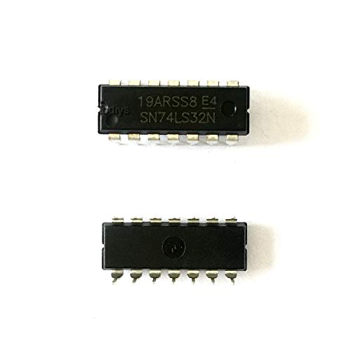 Todiys New 30Pcs for 74LS32 74LS32N SN74LS32N HD74LS32P DM74LS32N DIP-14 Quad 2-Input OR Gate IC Chip SN74LS32 - Image 1