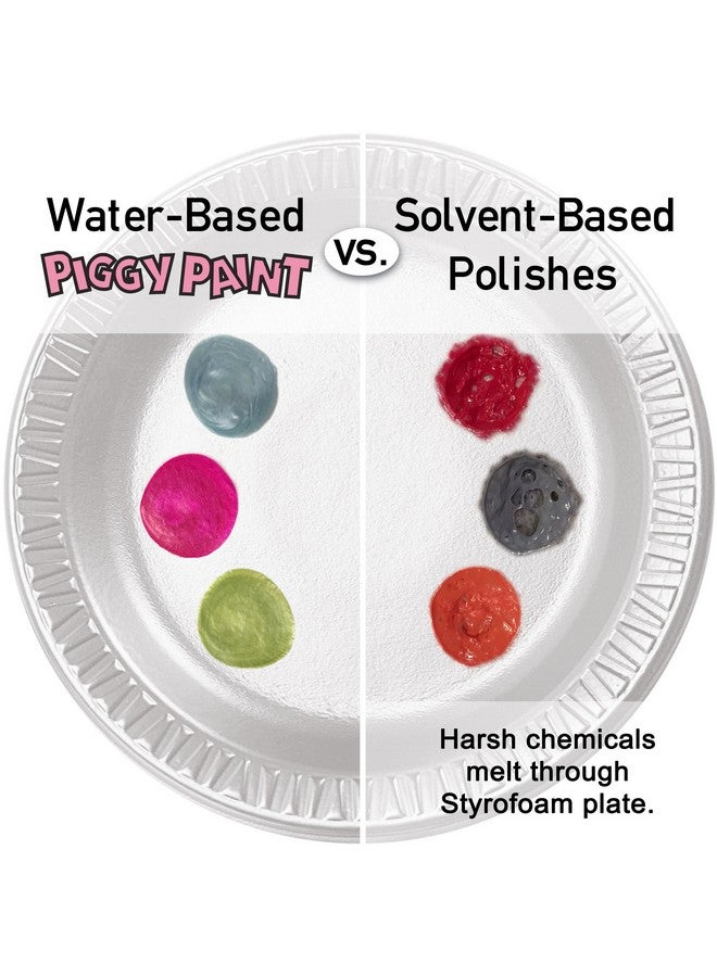 بيجي باينت طلاء أظافر للفتيات غير سام بنسبة 100%، آمن ولم يتم الإساءة إلى الحيوانات في تصنيعه، نباتي ومنخفض الرائحة للأطفال - Image 5