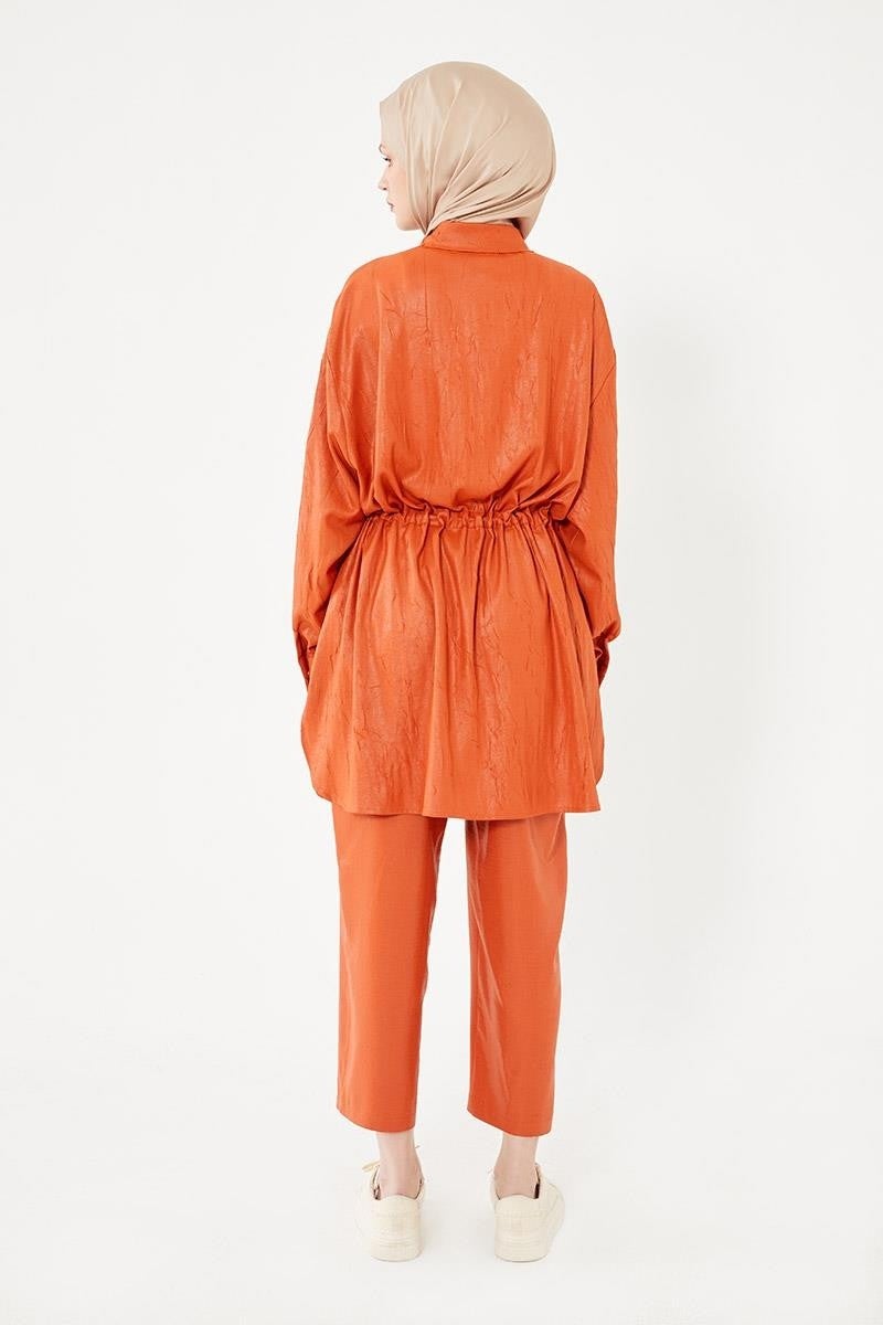 Levidor Tile Waist Pleated Sports Suit - Image 5