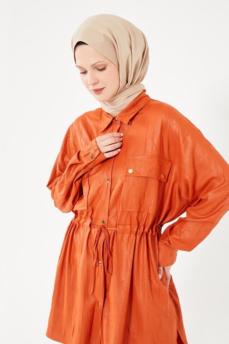 Levidor Tile Waist Pleated Sports Suit - Image 3