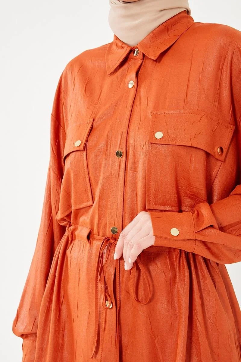 Levidor Tile Waist Pleated Sports Suit