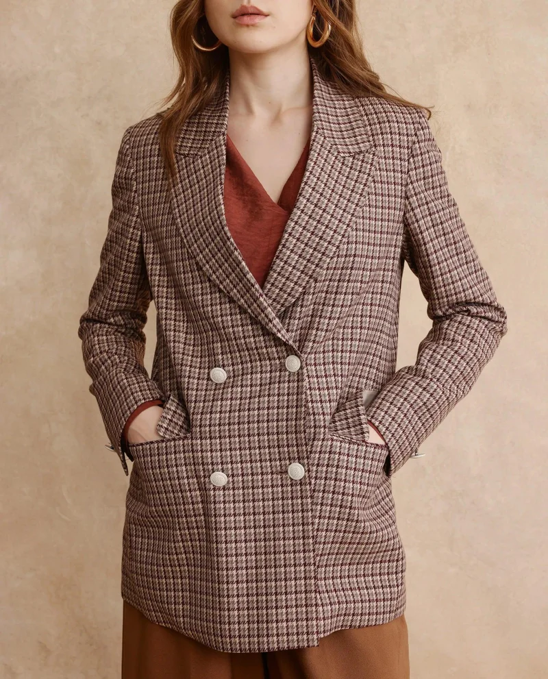 ريريزم Women's Woven Design Blazer