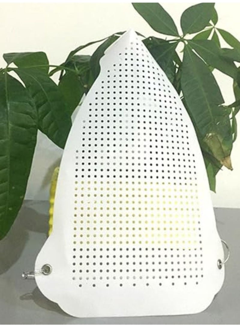 Ironing Board Cover, Ironing Board Protective Cover Elastic Clothes Protector Sized to Prevent Burning, Makoh Cover (White) - Image 2