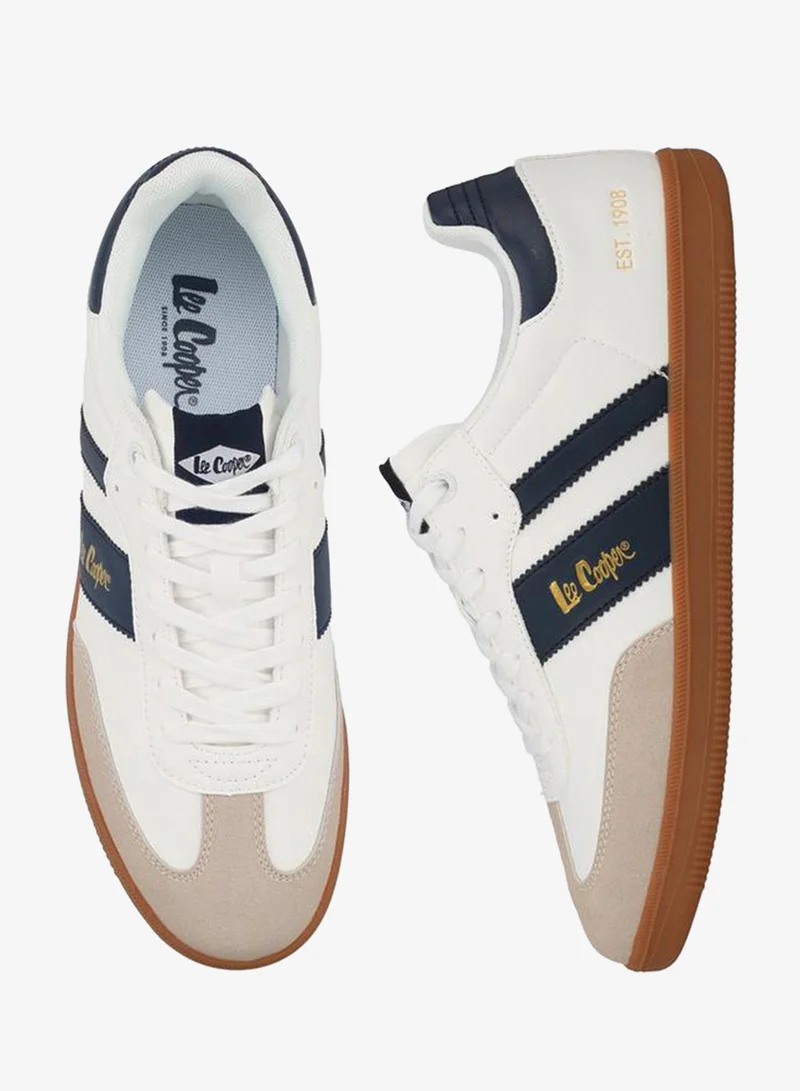 لي كوبر Men Colourblock Lace-Up Sneakers