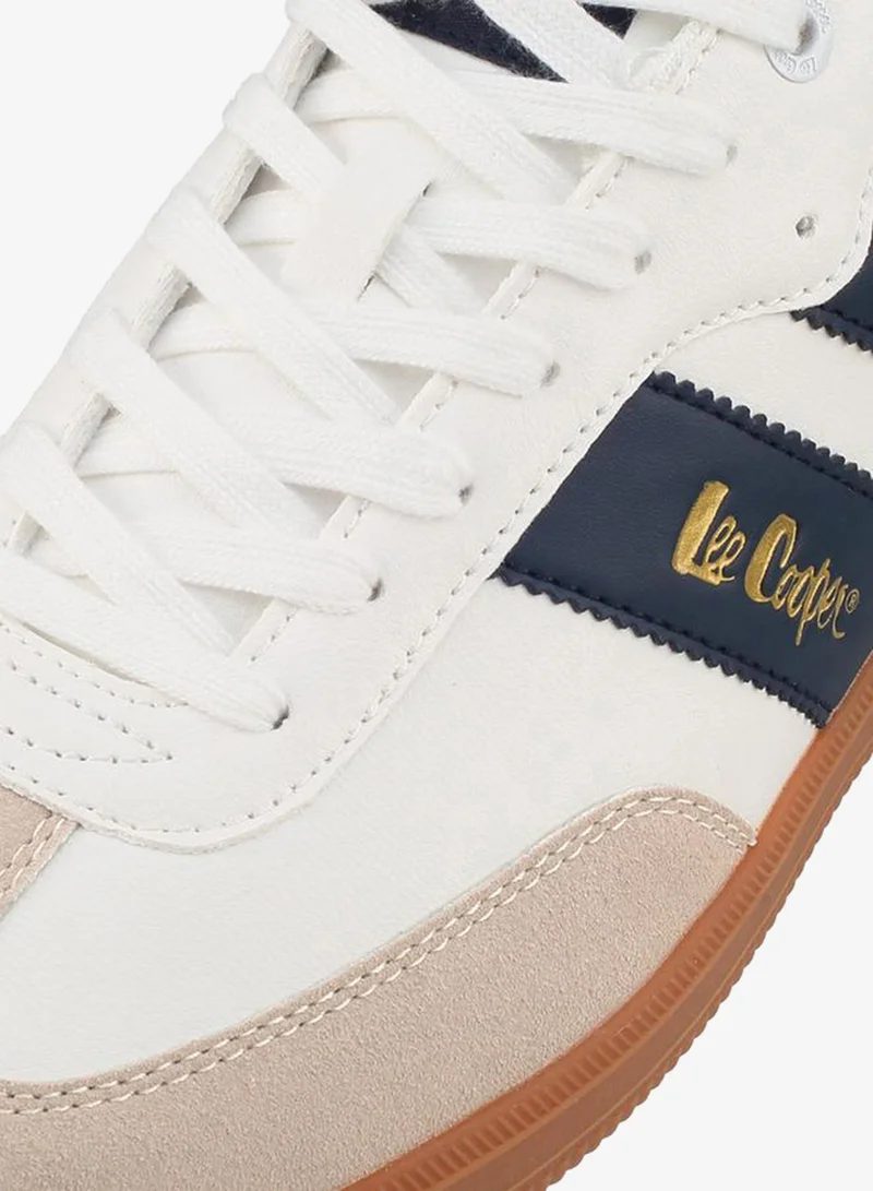 Lee Cooper WHITE Men Colourblock Lace-Up Sneakers for Men | Best Price UAE