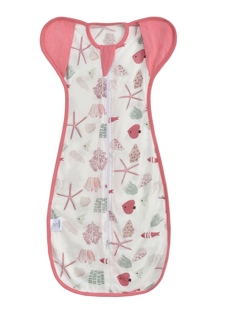 insular Baby Swaddle Sleeping Bag With Stretchable Sleeves