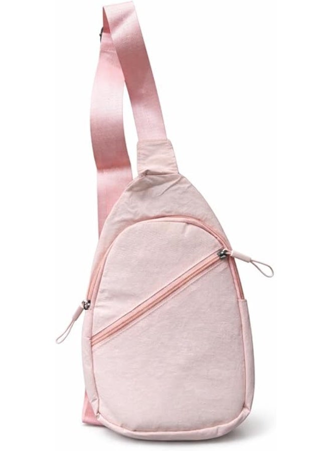 Unisex Sling Bag Large Capacity Crossbody Bag, Lightweight Shoulder Chest Bag with Multiple Pockets, Casual Travel Bag for Men & Women - Image 1