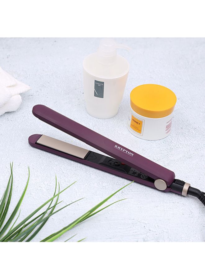KRYPTON Professional Pro-Slim Hair Straightener Purple 400grams - Image 3