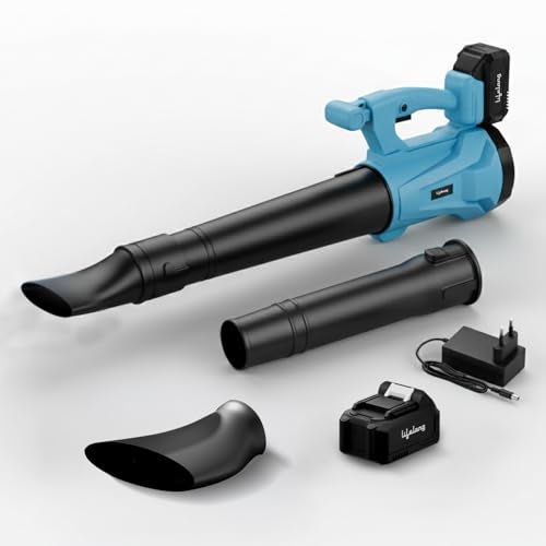 Lifelong Cordless Air Blower Machine with 16000 RPM No Load Speed| 3.6m3/min Air Flow| 6 Level Speed Control Dust Cleaner for Home|Li-Ion Battery (1X4.0Ah)| 2.6 kg Weight| 6-Month Warranty (LLWLLB002) - Image 1
