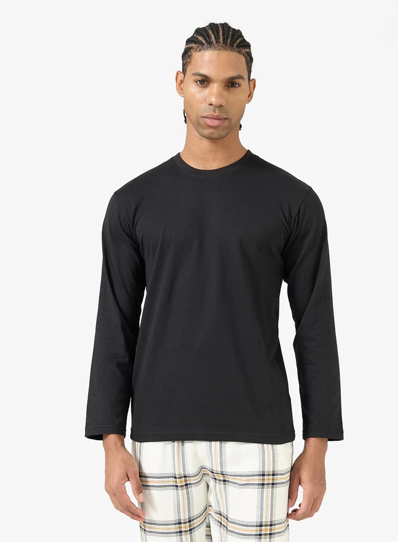 Seventy Five  Nightwear T-Shirt & Pants Set for Men | Best Price UAE