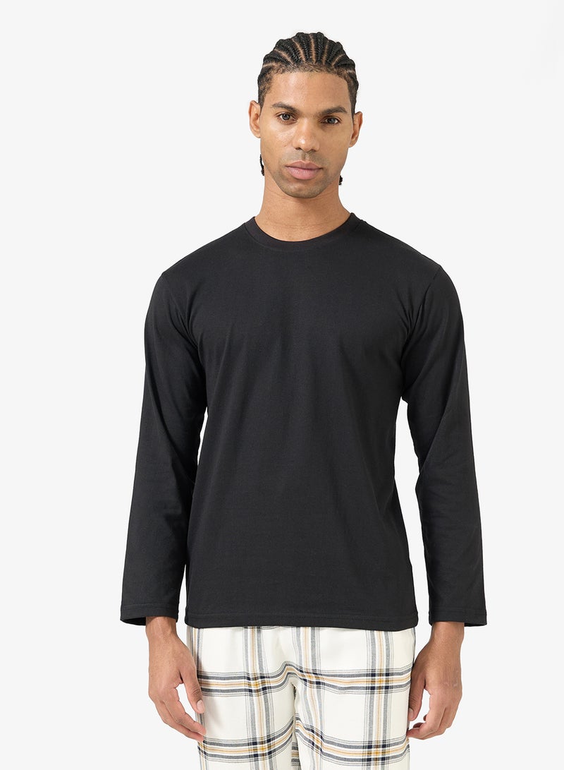 سفنتي فايف طقم بيجامة تي شيرت وبنطلون - Image 3